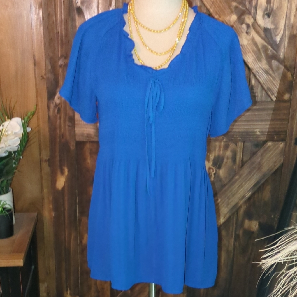 Blue Women's Top